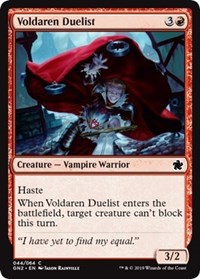 Voldaren Duelist [Magic Game Night 2019] | Cards and Coasters CA