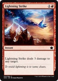 Lightning Strike [Magic Game Night 2019] | Cards and Coasters CA