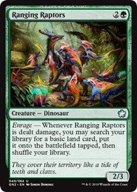 Ranging Raptors [Magic Game Night 2019] | Cards and Coasters CA