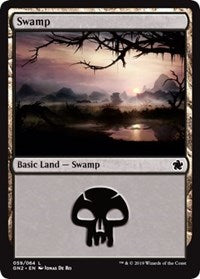 Swamp [Magic Game Night 2019] | Cards and Coasters CA