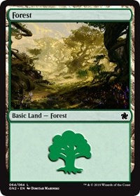 Forest (64) [Magic Game Night 2019] | Cards and Coasters CA