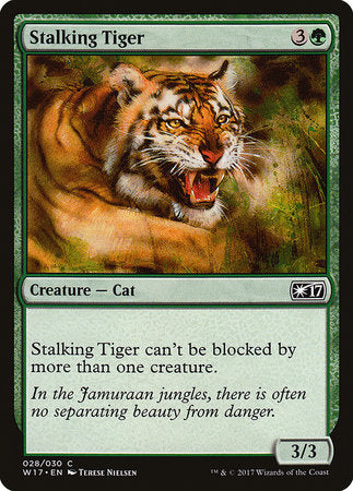 Stalking Tiger [Welcome Deck 2017] | Cards and Coasters CA