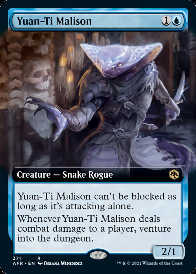 Yuan-Ti Malison (Extended) [Dungeons & Dragons: Adventures in the Forgotten Realms] | Cards and Coasters CA