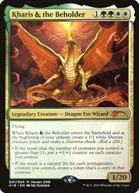 Kharis & The Beholder [Unique and Miscellaneous Promos] | Cards and Coasters CA