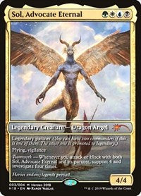 Sol, Advocate Eternal [Unique and Miscellaneous Promos] | Cards and Coasters CA