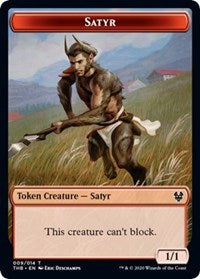 Satyr Token [Theros Beyond Death] | Cards and Coasters CA