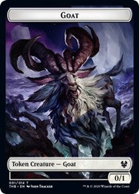 Goat Token [Theros Beyond Death] | Cards and Coasters CA