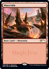 Mountain (2020) [MagicFest Cards] | Cards and Coasters CA