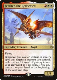 Feather, the Redeemed [Promo Pack: Theros Beyond Death] | Cards and Coasters CA