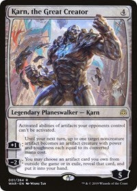 Karn, the Great Creator [Promo Pack: Theros Beyond Death] | Cards and Coasters CA