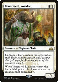 Venerated Loxodon [Promo Pack: Theros Beyond Death] | Cards and Coasters CA