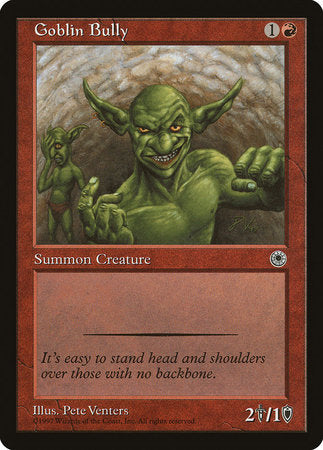 Goblin Bully [Portal] | Cards and Coasters CA