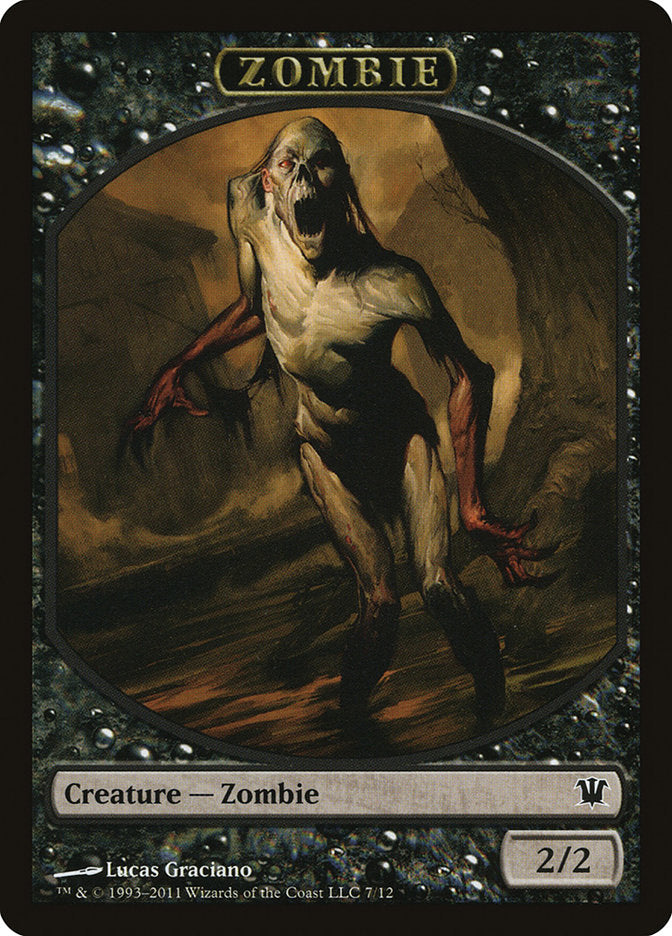 Zombie (7/12) [Innistrad Tokens] | Cards and Coasters CA