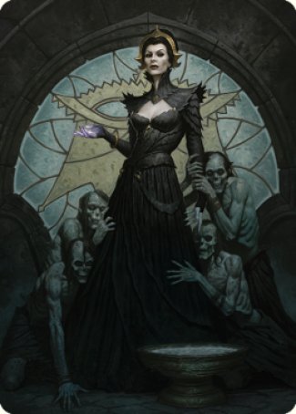 Liliana of the Veil Art Card [Dominaria United Art Series] | Cards and Coasters CA