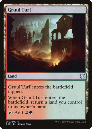 Gruul Turf [Commander 2019] | Cards and Coasters CA