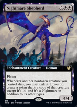 Nightmare Shepherd (Extended Art) [Theros Beyond Death] | Cards and Coasters CA