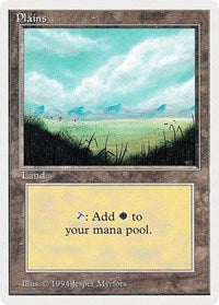 Plains (A) [Summer Magic] | Cards and Coasters CA