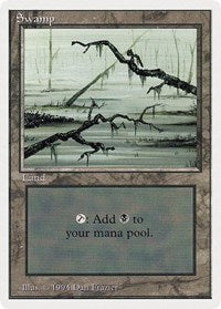 Swamp (C) [Summer Magic] | Cards and Coasters CA