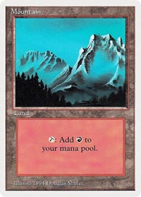 Mountain (B) [Summer Magic] | Cards and Coasters CA