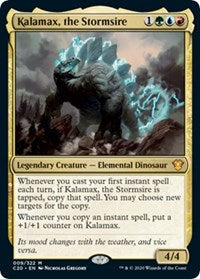 Kalamax, the Stormsire (Commander 2020) [Oversize Cards] | Cards and Coasters CA