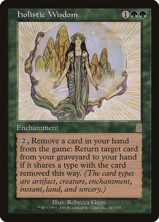 Holistic Wisdom [Odyssey] | Cards and Coasters CA