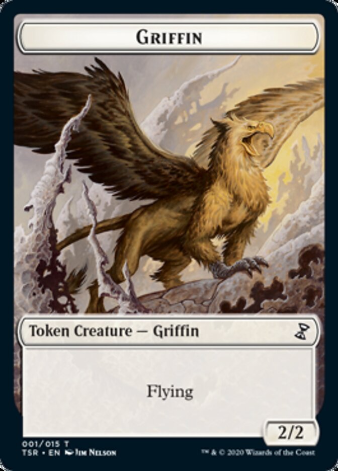 Griffin Token [Time Spiral Remastered Tokens] | Cards and Coasters CA