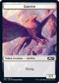 Griffin Token [Core Set 2021] | Cards and Coasters CA