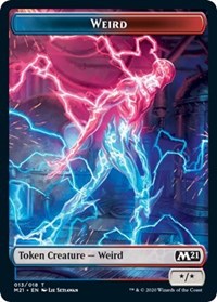 Weird Token [Core Set 2021] | Cards and Coasters CA