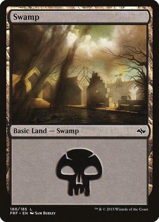 Swamp (180) [Fate Reforged] | Cards and Coasters CA