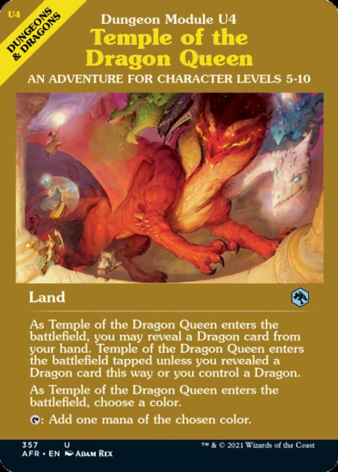 Temple of the Dragon Queen (Dungeon Module) [Dungeons & Dragons: Adventures in the Forgotten Realms] | Cards and Coasters CA