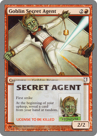 Goblin Secret Agent [Unhinged] | Cards and Coasters CA