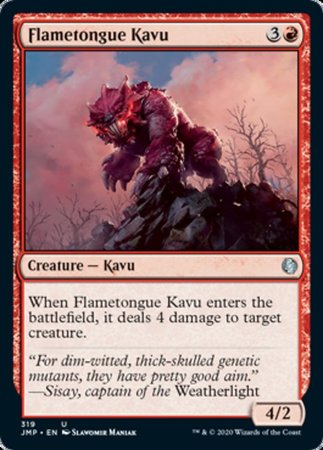 Flametongue Kavu [Jumpstart] | Cards and Coasters CA