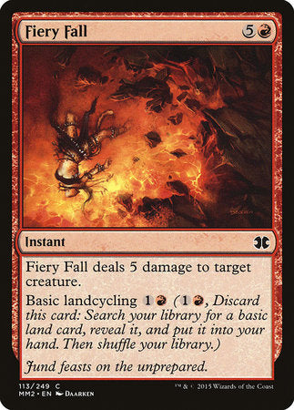 Fiery Fall [Modern Masters 2015] | Cards and Coasters CA