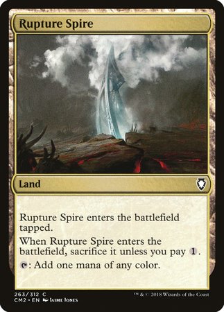 Rupture Spire [Commander Anthology Volume II] | Cards and Coasters CA