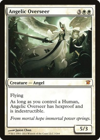 Angelic Overseer [Innistrad] | Cards and Coasters CA