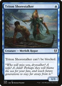 Triton Shorestalker [Zendikar Rising Commander] | Cards and Coasters CA