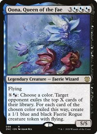 Oona, Queen of the Fae [Zendikar Rising Commander] | Cards and Coasters CA