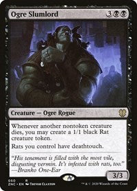 Ogre Slumlord [Zendikar Rising Commander] | Cards and Coasters CA