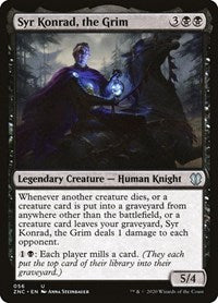 Syr Konrad, the Grim [Zendikar Rising Commander] | Cards and Coasters CA