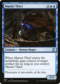 Master Thief [Zendikar Rising Commander] | Cards and Coasters CA