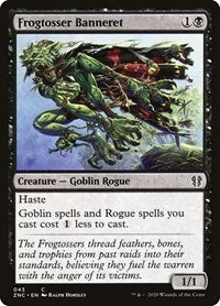 Frogtosser Banneret [Zendikar Rising Commander] | Cards and Coasters CA