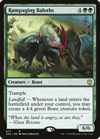 Rampaging Baloths [Zendikar Rising Commander] | Cards and Coasters CA