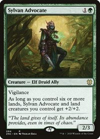 Sylvan Advocate [Zendikar Rising Commander] | Cards and Coasters CA