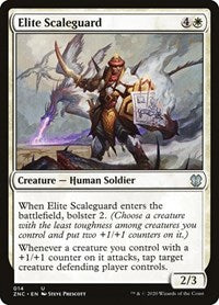 Elite Scaleguard [Zendikar Rising Commander] | Cards and Coasters CA