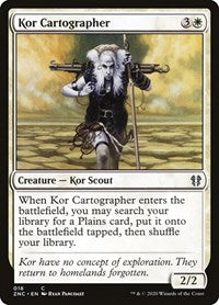 Kor Cartographer [Zendikar Rising Commander] | Cards and Coasters CA