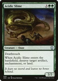 Acidic Slime [Zendikar Rising Commander] | Cards and Coasters CA