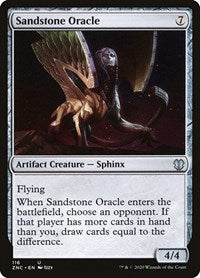 Sandstone Oracle [Zendikar Rising Commander] | Cards and Coasters CA