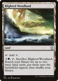 Blighted Woodland [Zendikar Rising Commander] | Cards and Coasters CA