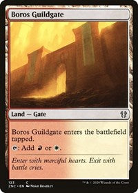 Boros Guildgate [Zendikar Rising Commander] | Cards and Coasters CA