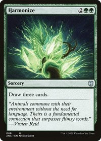 Harmonize [Zendikar Rising Commander] | Cards and Coasters CA
